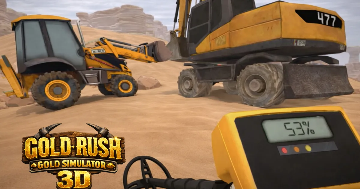 Gold Rush: Gold Simulator 3D